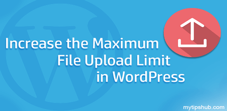 wordpress upload limit